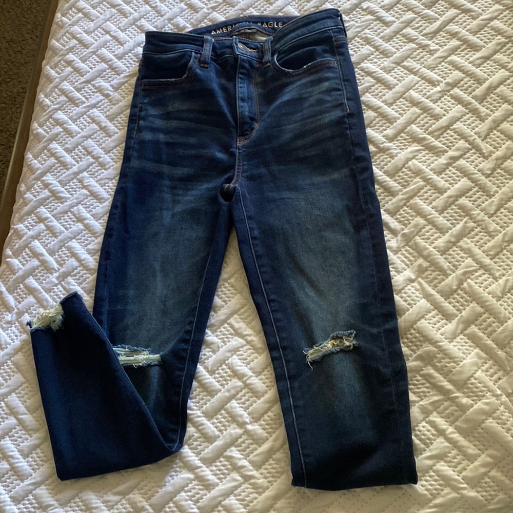 American Eagle high waisted jeans 0 X short